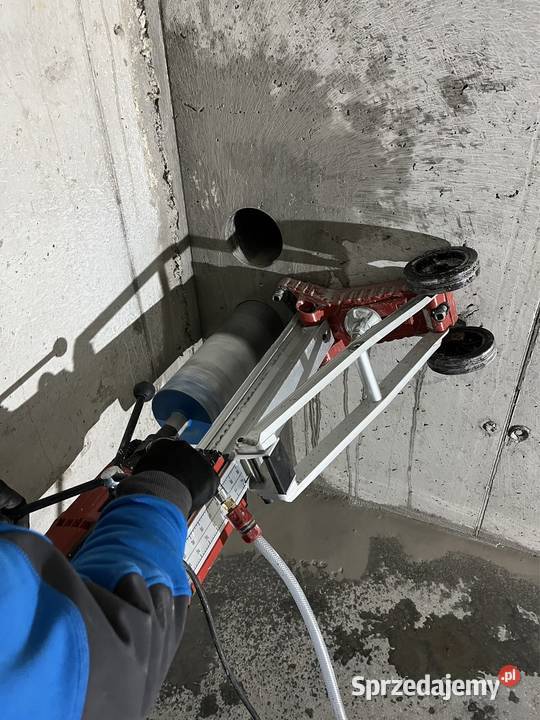 Wiercenie cięcie przewierty w betonie Jarocin