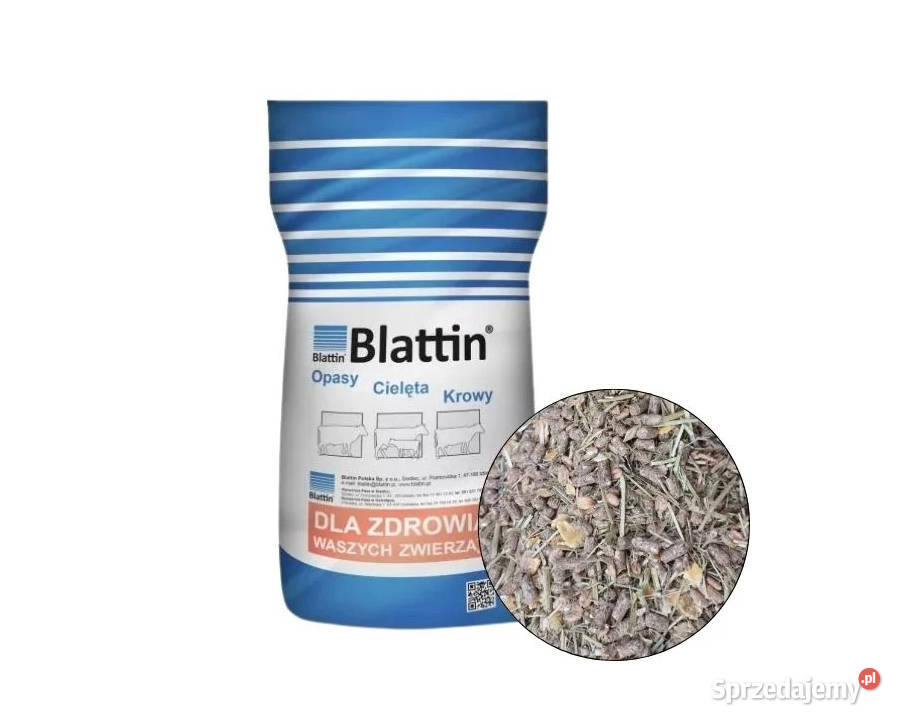 Blattin Lucerne TMR suchy TMR cieląt Gniezno sprzedam