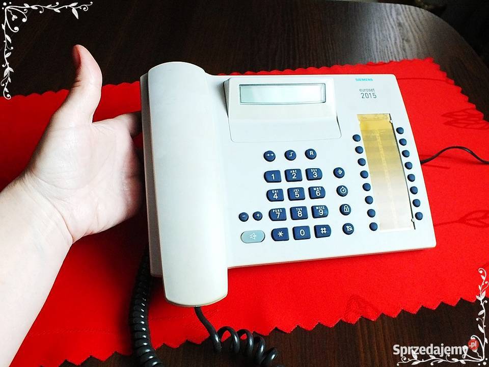Telefon przewodowy SIEMENS Euroset 2015 DO BIURA Żary