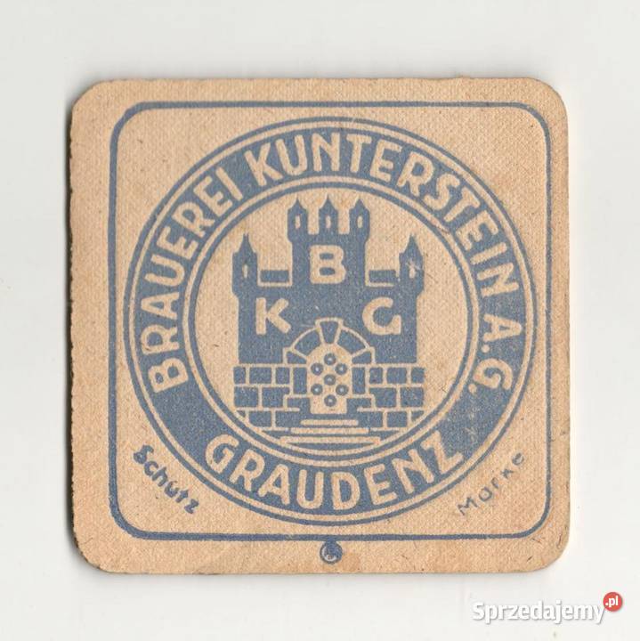 Kunterstein Grudzidz podstawka do piwa 1 Gliwice sprzedam