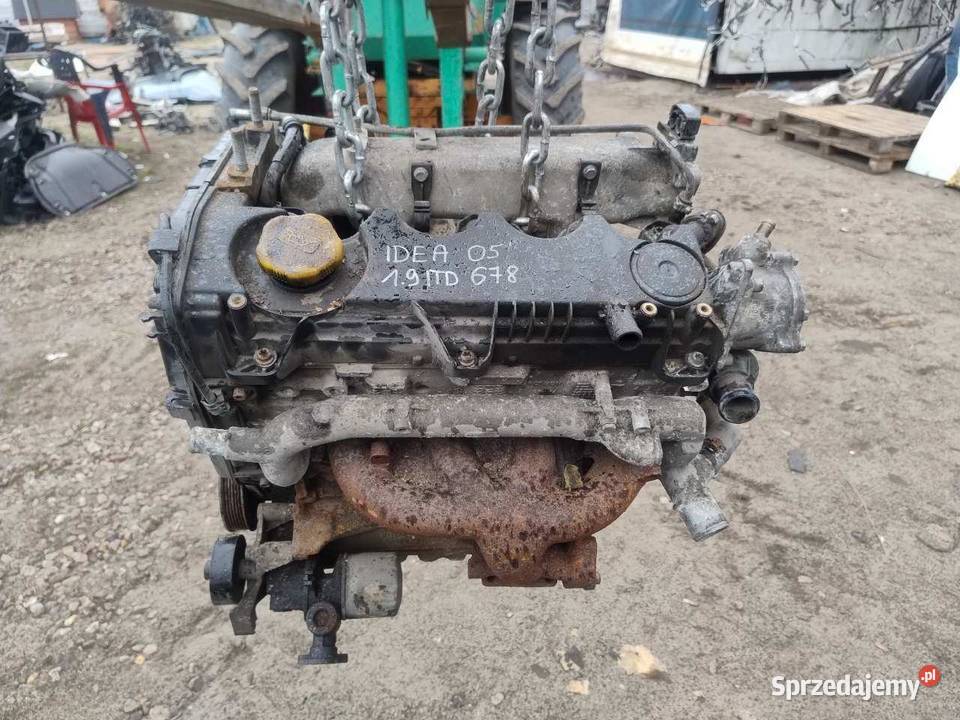 SILNIK FIAT IDEA 19 JTD osobowe