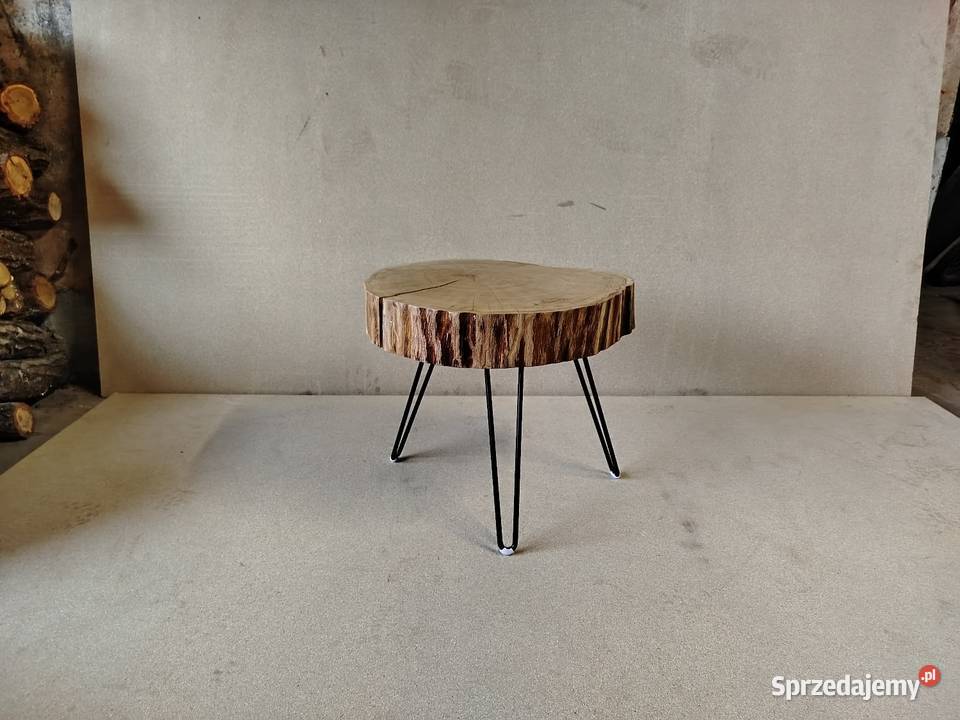 Stolik kawowy z plastra dębu śląskie Katowice