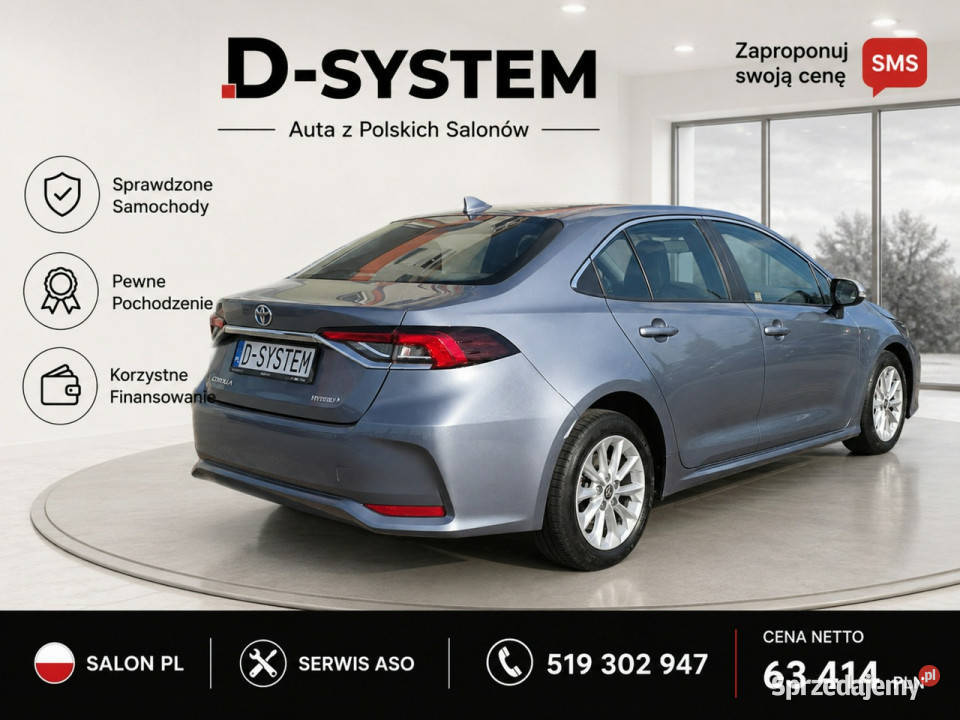 Toyota Corolla 22 Salon Polska 18 HYBRID 1wł z podlaskie