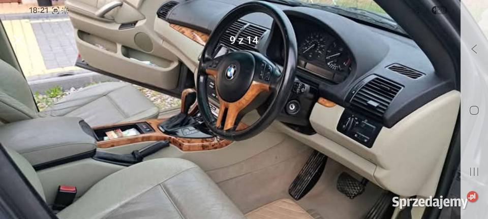 Bmw x5 e53 30d 2001r M57 184 szary Rzeżuśnia