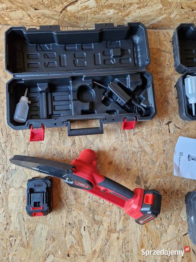 PIŁA ŁAŃCUCHOWA AKUMULATOROWA PILARKA 4CAL 2X