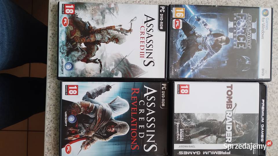 Duży zestaw gier komputerowych Kultura i Rozrywka mazowieckie Warszawa sprzedam