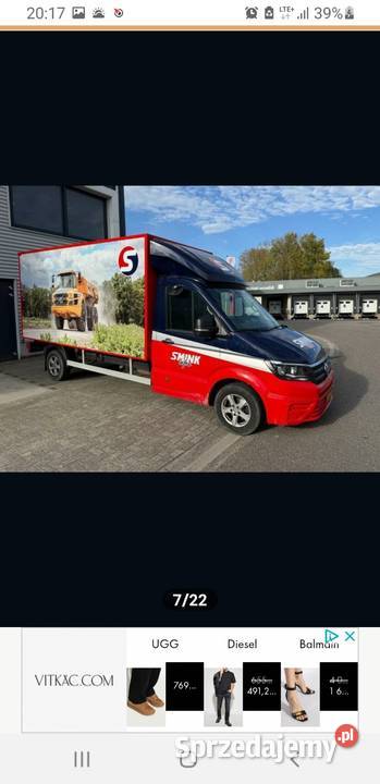 VW Crafter 20Tdi Najdłuższa Oś L4 2018r Ciechanowiec