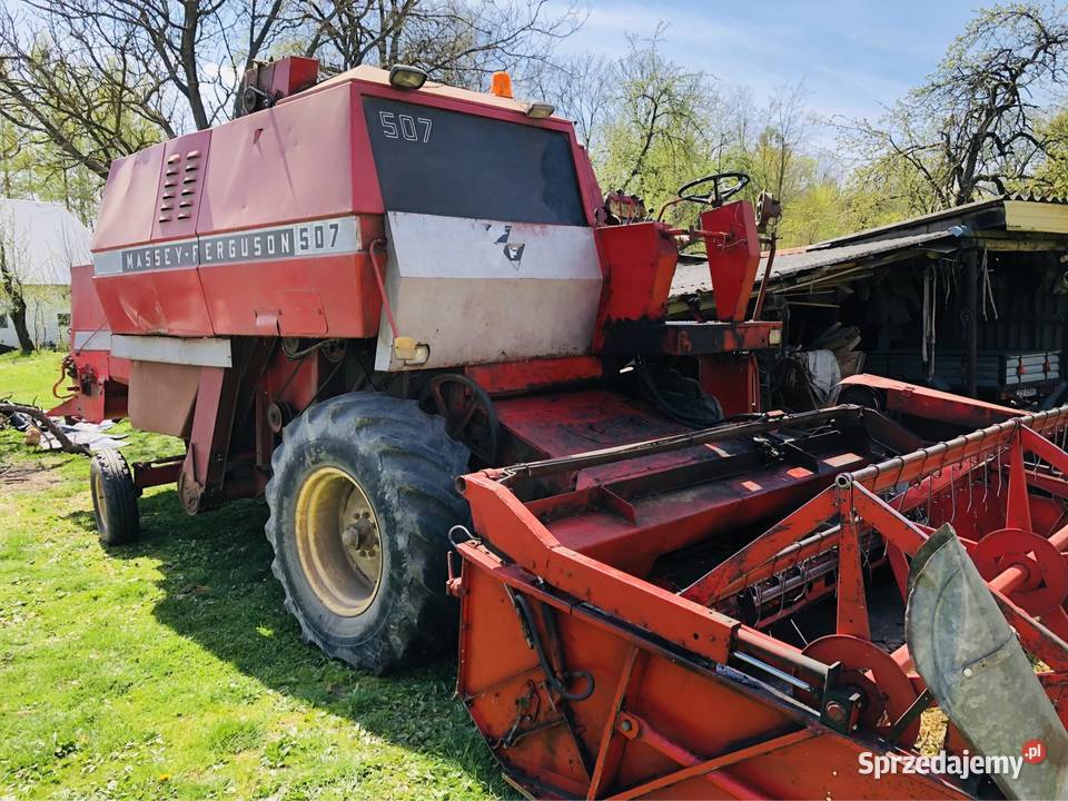 Kombajn massey ferguson 507 nieuszkodzony Zbożowe Jasło