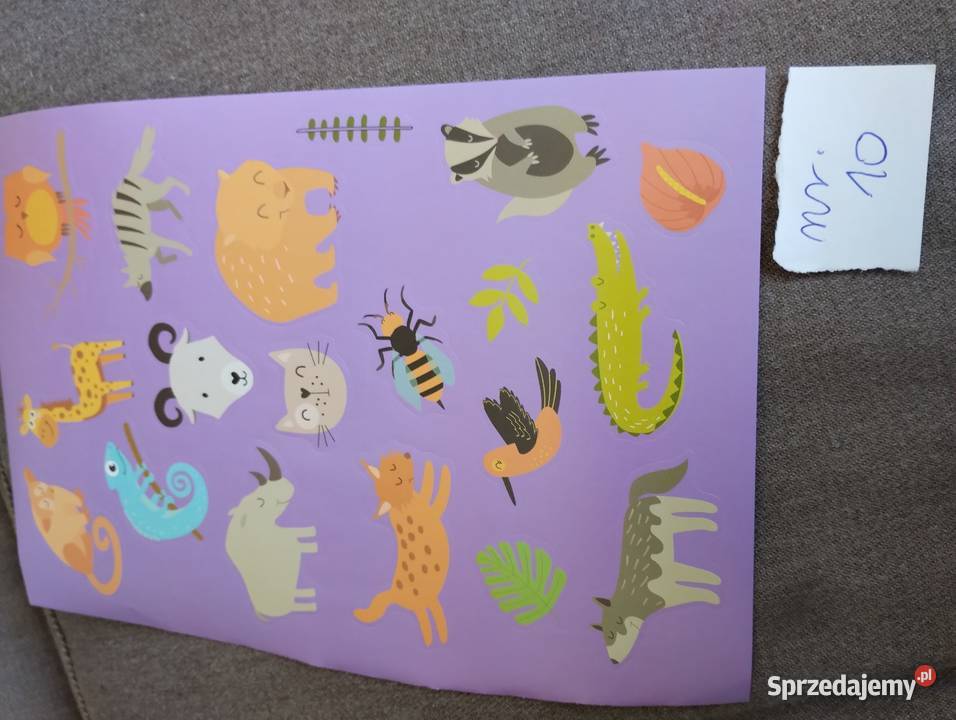 Naklejki zwierzęta 1 Siemiatycze