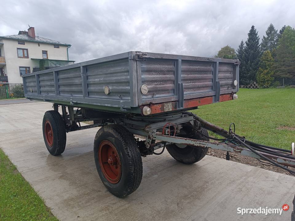 Przyczepa Sanok D732 Wywrotka Zarejestrowana nie Grybów