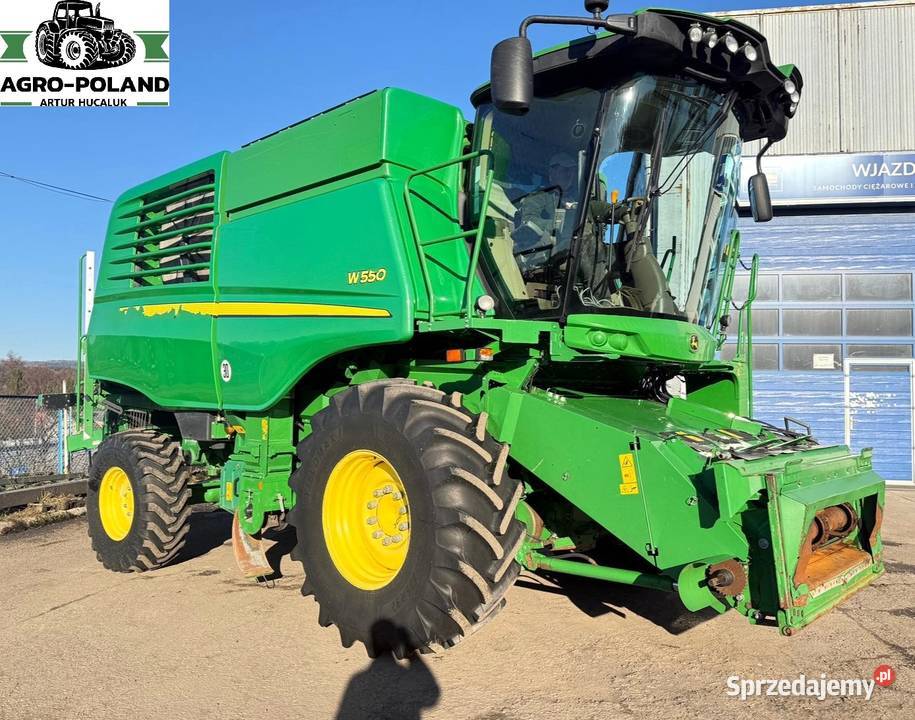 JOHN DEERE W 550 2017 55 M NOWSZY MODEL John Deere Zbożowe Zbożowe