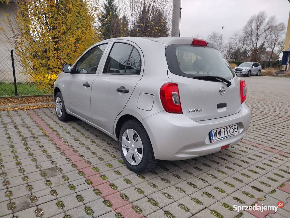 NISSAN MICRA 2017 PIERWSZY WŁAŚCICIEL SALON podkarpackie