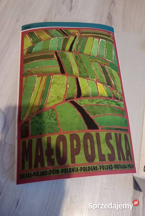 Plakat A3 Małopolska vintage style Olsztyn