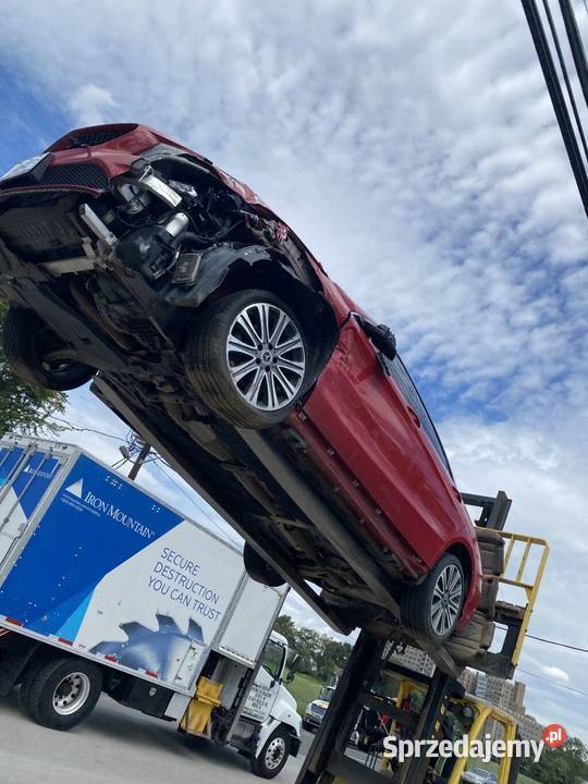 Mercedes CLA 2018 4Matic uszkodzony w drodze do Żórawina