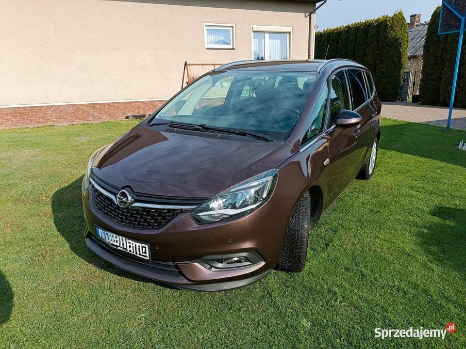 OPEL Zafira Tourer wersja c nieuszkodzony Wręczyca Wielka sprzedam
