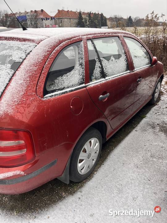 Skoda fabia 12b w całości czerwony Wrocław