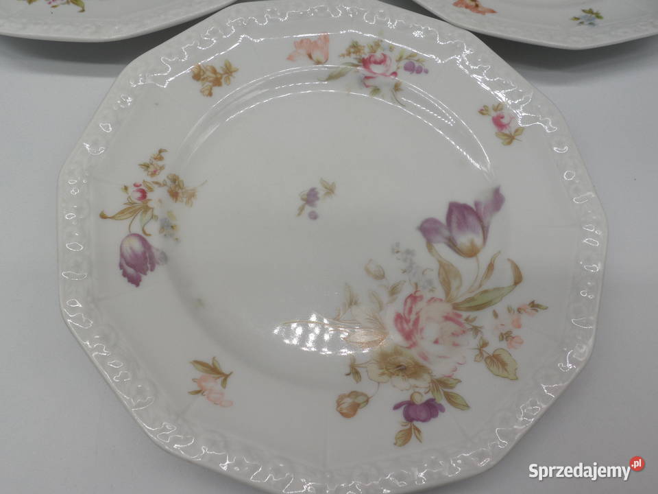 Zestaw 3 Talerzy ROSENTHAL MARIA Sommerstrauss Raszków