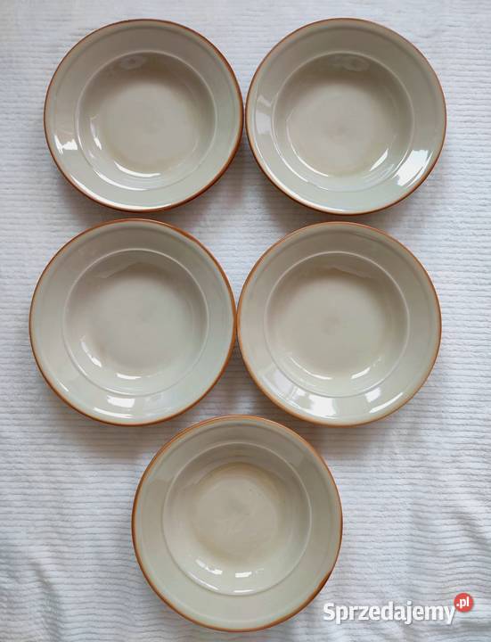 Talerze Tułowice PRL 8 Porcelana i szkło Porcelana i szkło Wrocław