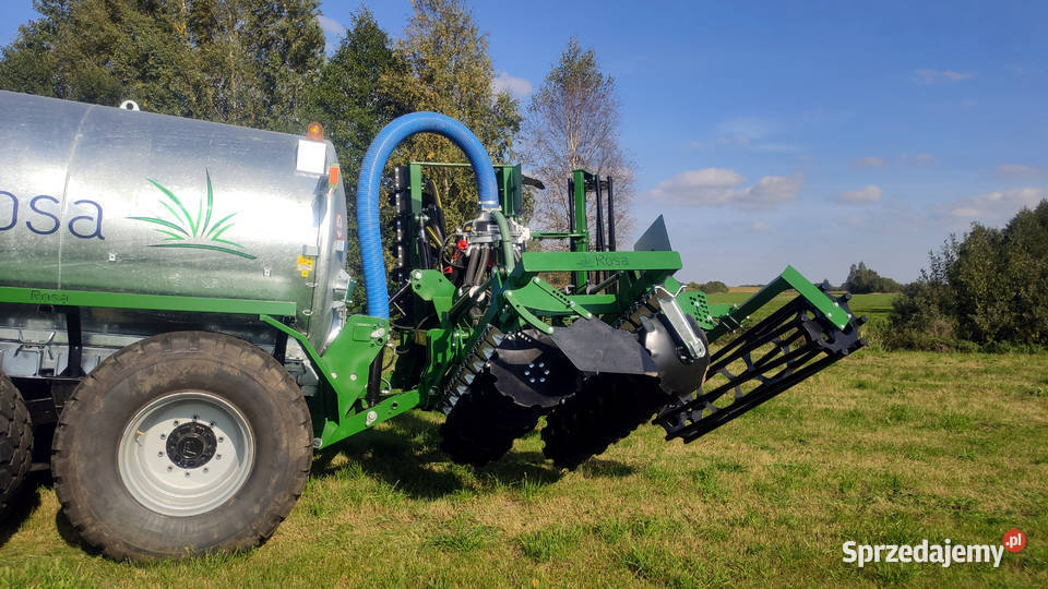 Wóz asenizacyjny 12000 litrów ROSA tandem Beczkowozy