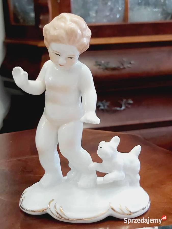 Figurka puto porcelanowa Neundorf Braniewo