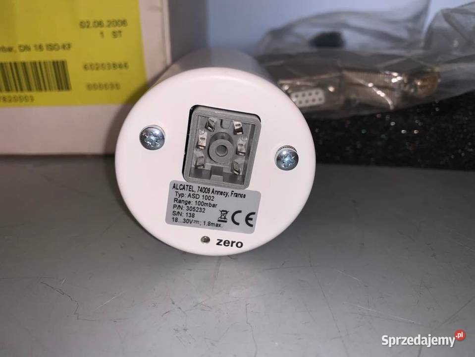 Alcatel ASD 1002 Vacuum Gauge 100mbar DN16 Warszawa