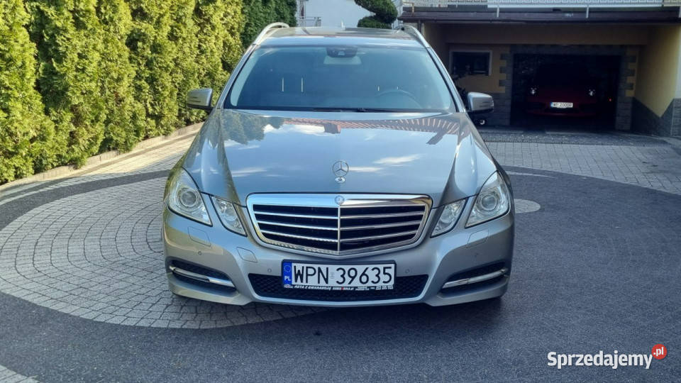 Mercedes E 220 AVANTGARDE Automat 170 Led isofix Płońsk sprzedam