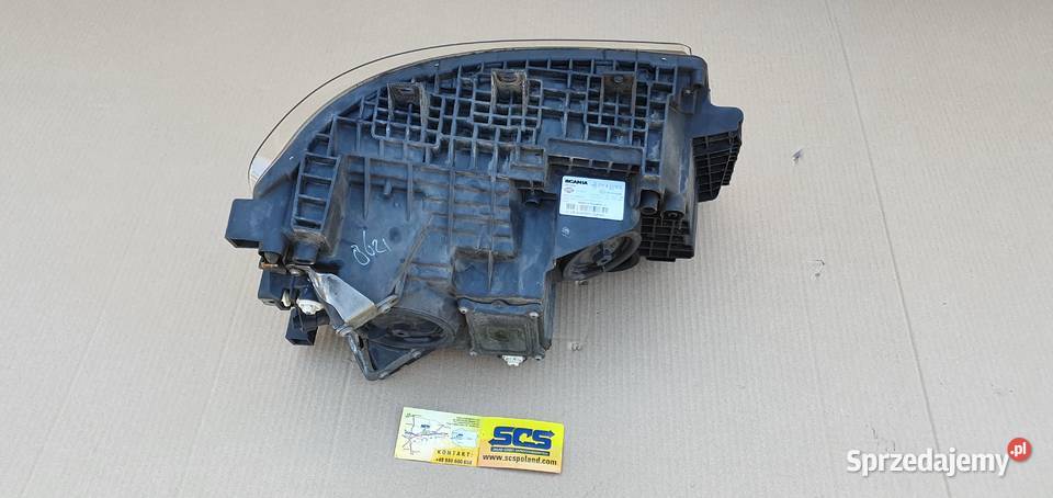 SCANIA R S NGS REFLEKTOR LAMPA LEWA 2655842 lampy przednie lubuskie Bieleń