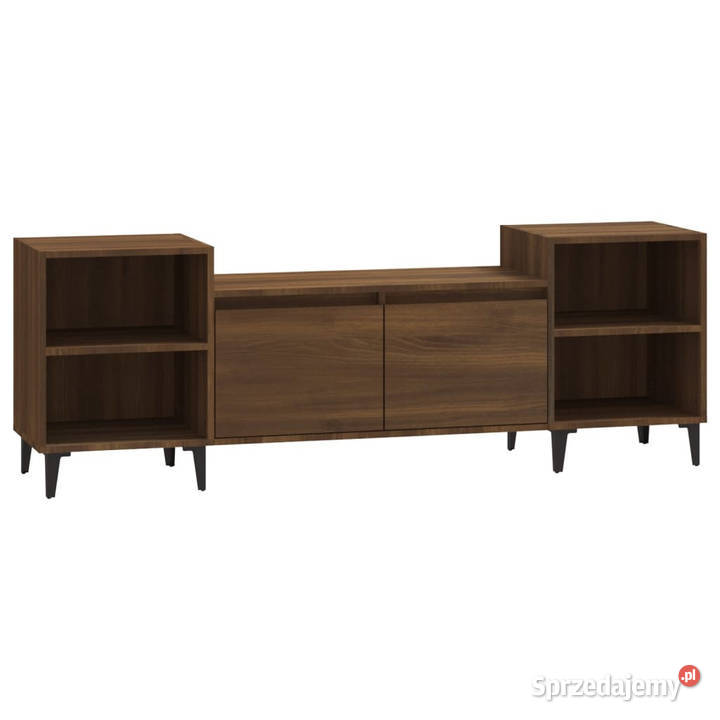 Szafka pod telewizor brązowy dąb 160x35x55 Warszawa