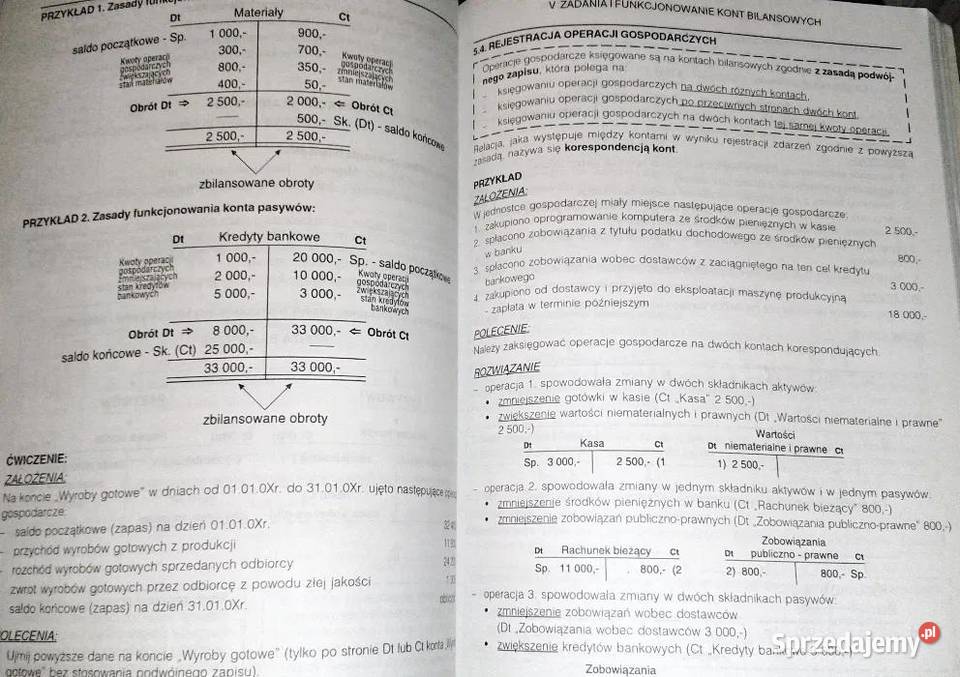 Zasady rachunkowości Cz 1 Skrypt do nauki miękka