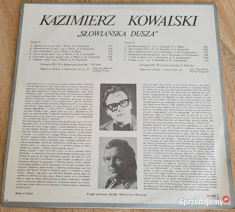 Kazimierz Kowalski Słowiańska Dusza płyta kujawsko-pomorskie Chełmno