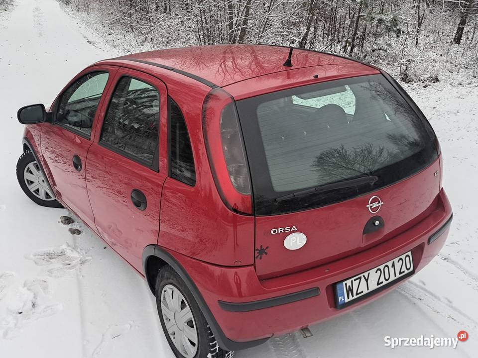 Sprzedam ładnego Opla Corsa C 12 benzyna 2004r Corsa Żyrardów sprzedam