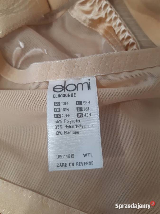 Biustonosz Elomi duży rozmiar