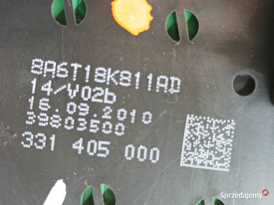 PANEL STEROWANIA RADIA 8A6T18K811AD Ford Fiesta Panele sterowania, przełączniki