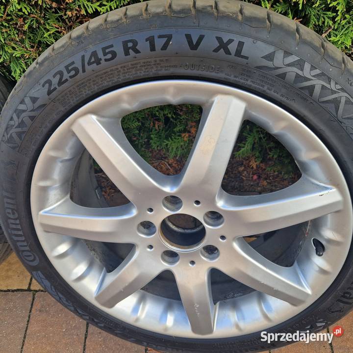 Koła 17 Mercedes NOWE opony Continental Suwałki sprzedam