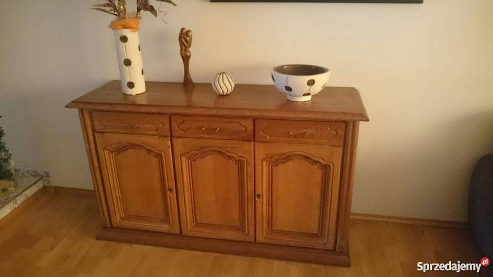 Meble dębowe komoda stół stolik rtv kujawsko-pomorskie Bydgoszcz sprzedam