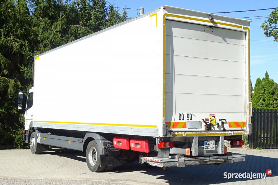 Mercedes Atego 1218 Euro 6 256 kontener 18 p mazowieckie Góra Kalwaria