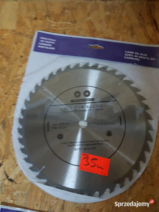 TARCZA WIDIOWA DO DREWNA 250 x 16mm 40T PIŁA Głogowa
