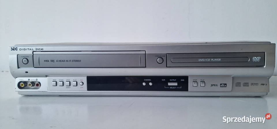 Magnetowid DVD kombo SEG DVC40 DVC 40 video wielkopolskie Międzychód