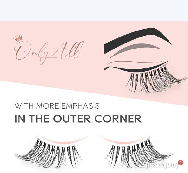 Sztuczne Rzęsy Rzęsy na pasku 3 D wielokrotnego Domaszczyn