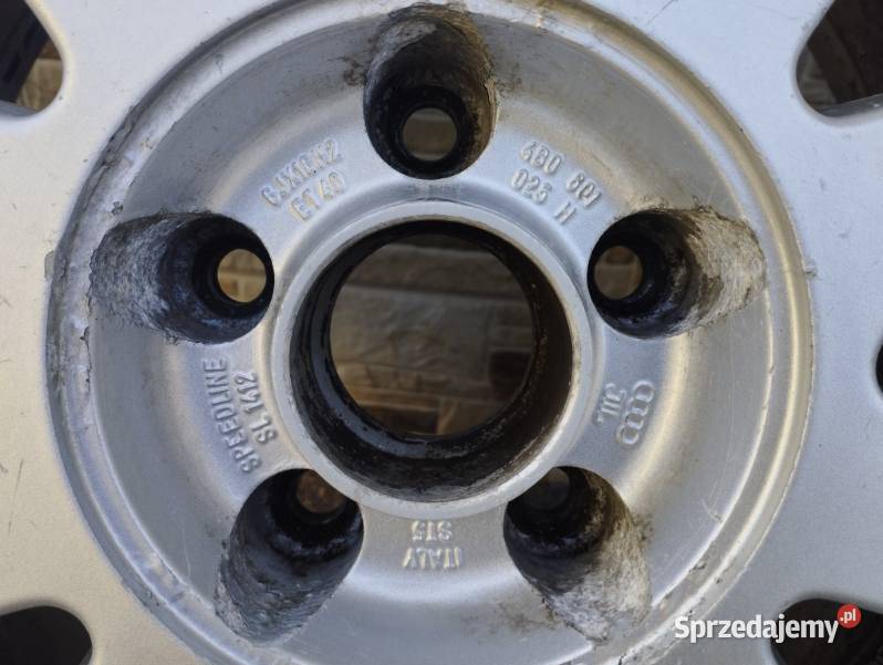 Felgi i opony zimowe Audi A4 b67 6Jx16 H2 ET 40 Baryczka