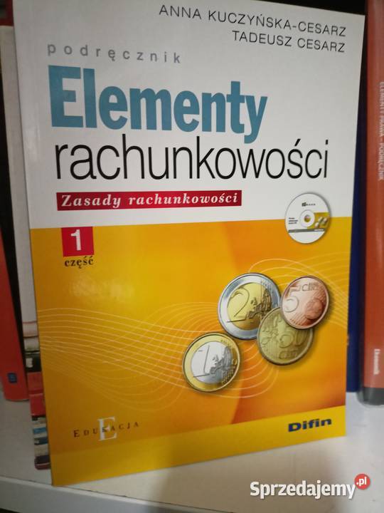Elementy rachunkowości używane podręczniki szkolne branżowe