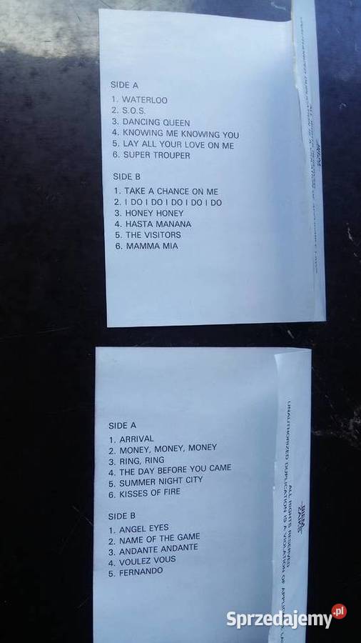 Kasety magnetofonowe Abba The hits Vol12 Wyd Siemiatycze sprzedam