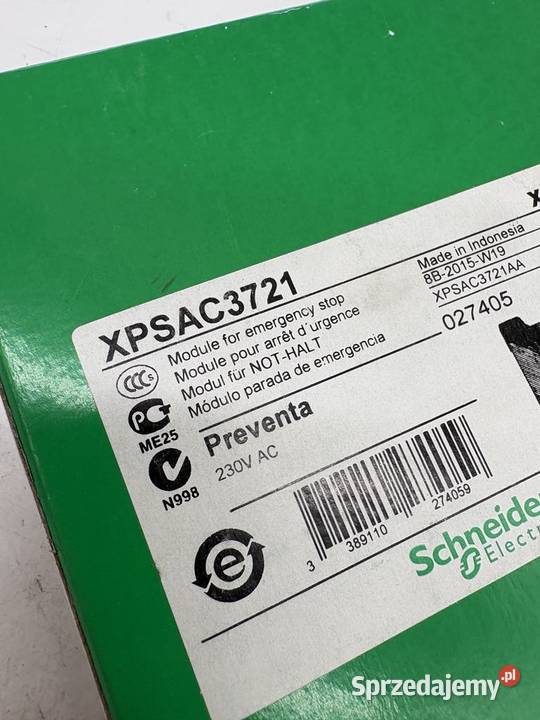 Telemecanique XPSAC3721 Przkaźnik bezpieczeństwa mazowieckie Warszawa