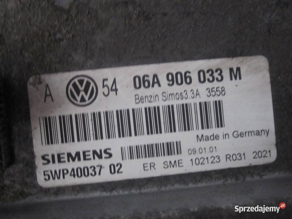 VW GOLF IV 16 SR komputer sterownik silnika świętokrzyskie