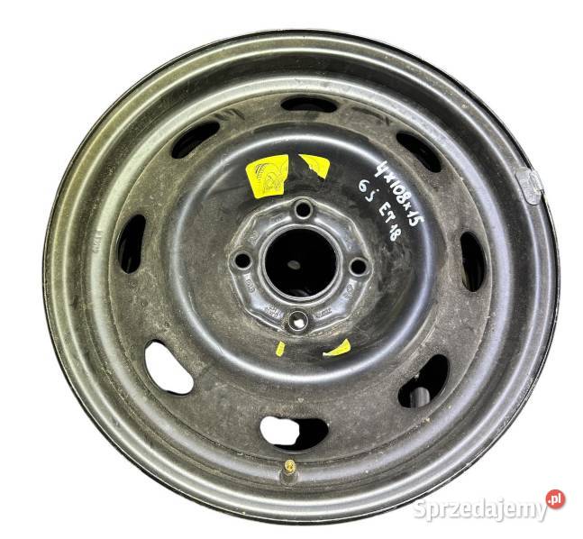 1x CITROEN PEUGEOT FELGA STALOWA 15 4X108 6JX15 podkarpackie Skołoszów sprzedam