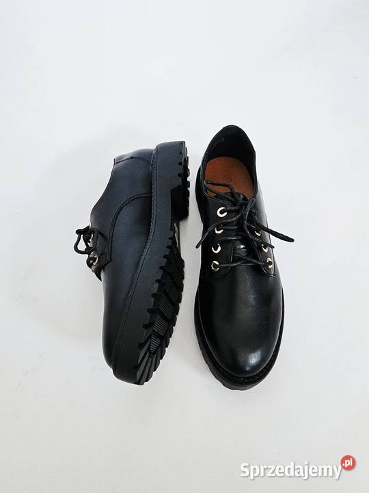 Nowe czarne oxfordy Dream Pairs 40 Łomianki Dolne