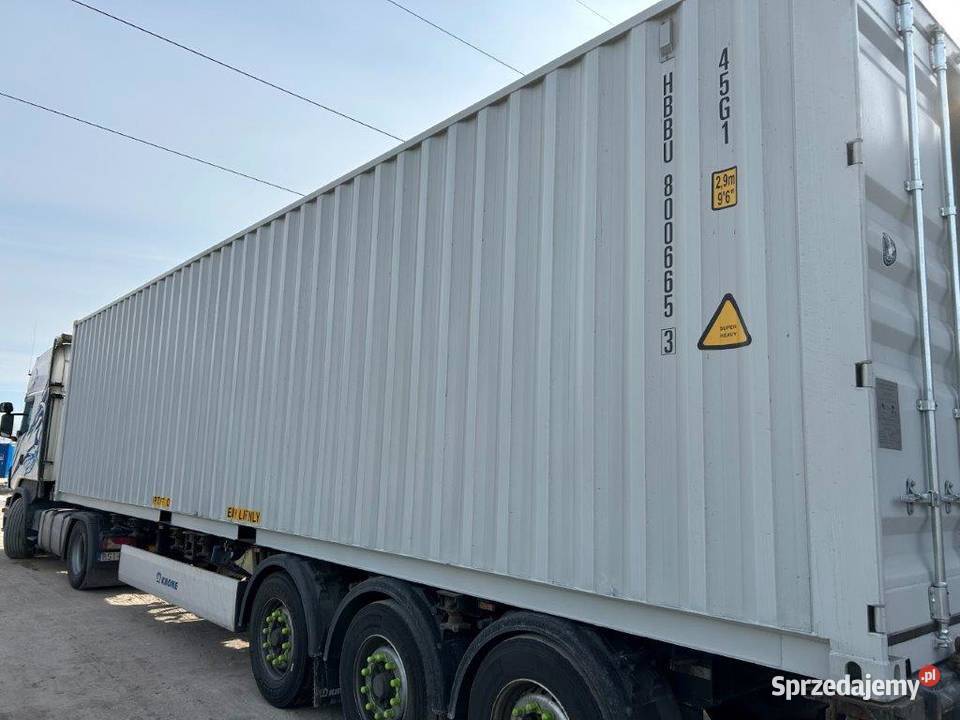 Kontener morski 40 HC 12m nowy One Way Warszawa