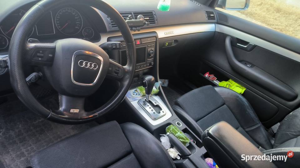Audi A4 B7 Avant 2x SLine benzyna odtwarzacz DVD A4 Łódź