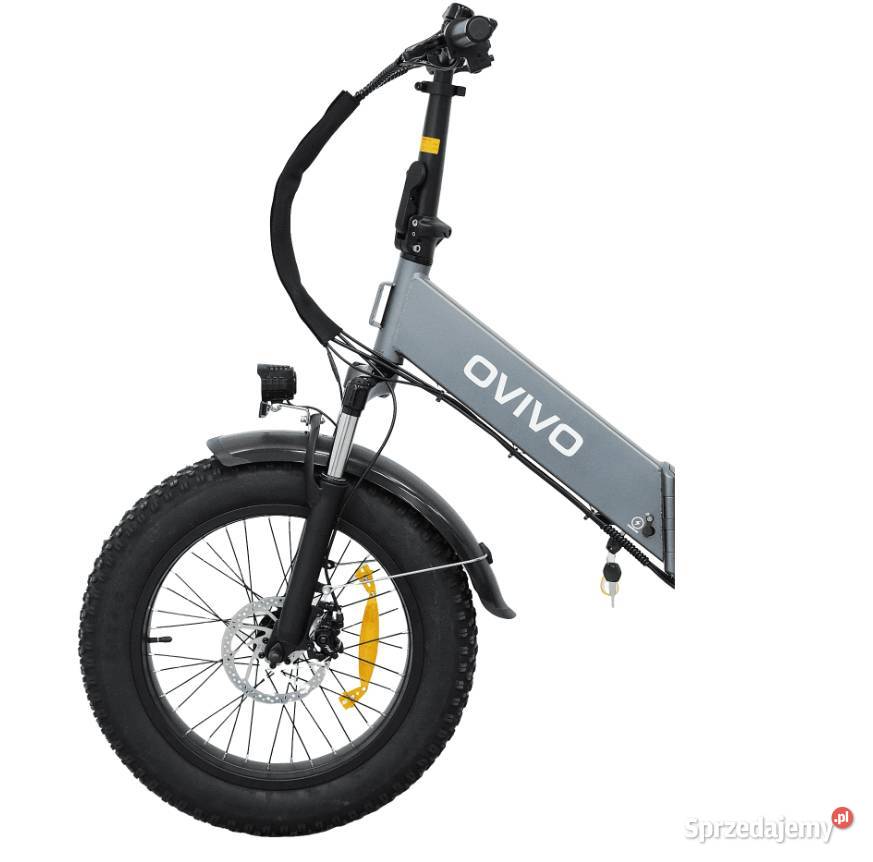 Rower elektryczny OVIVO NEO C1 PRO szary Bafang małopolskie Tarnów