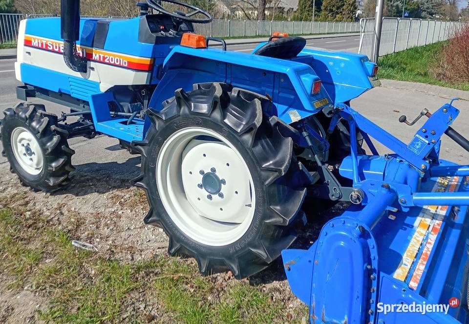 Mini Traktor ciągnik ogrodniczy Mitsubishi z Mitsubishi Zamość